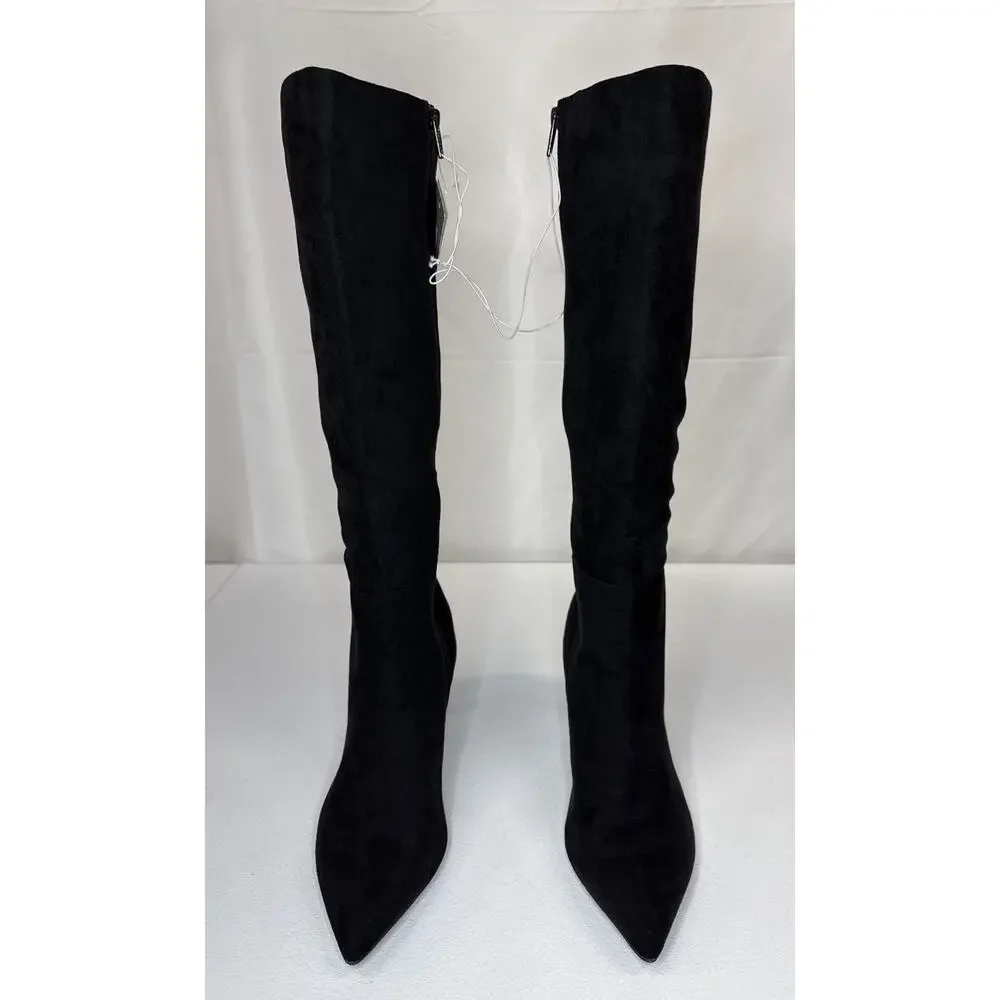 A New Day Women's Tay Tall Dress Boots Black Size 9